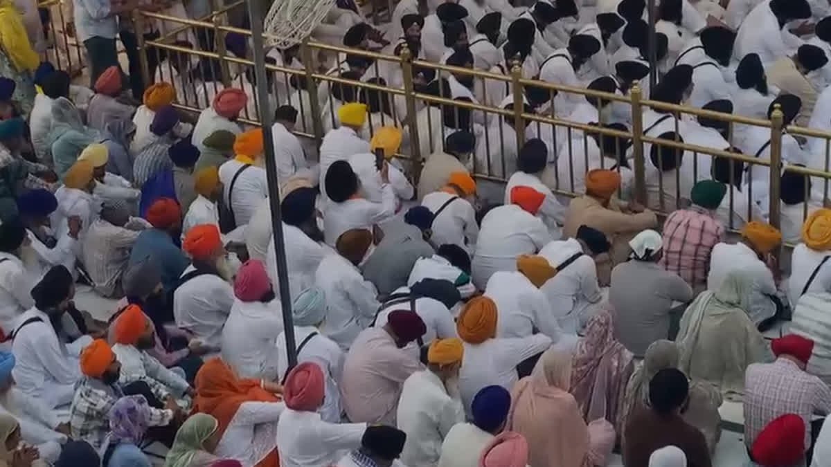 Large Gathering Marks 42nd Anniversary Of Operation Blue Star At Akal Takht
