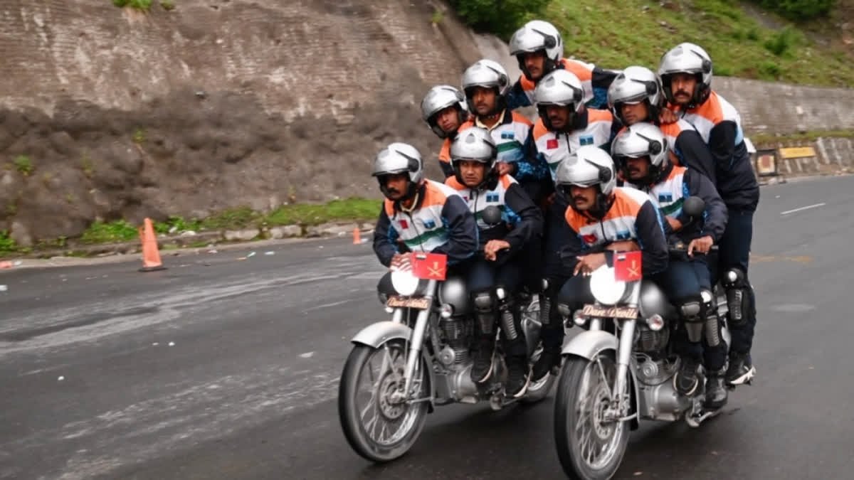 Indian Army Sets World Record in Atal Tunnel With Daring Motorcycle Feat