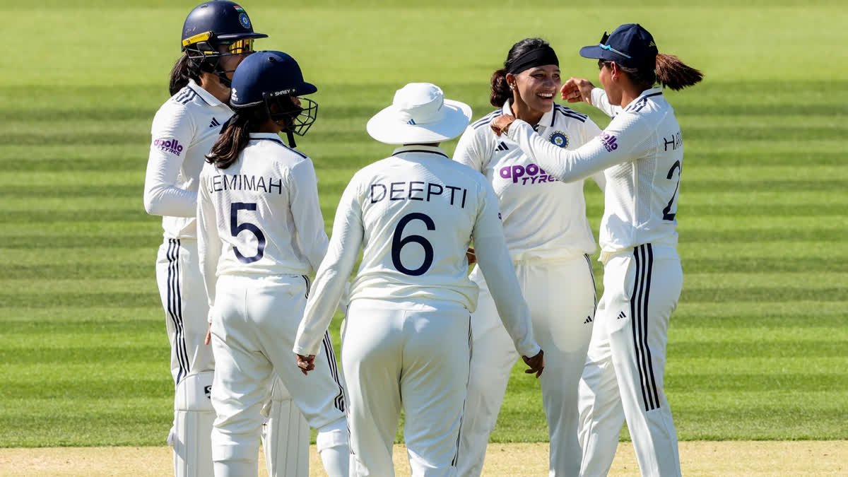 India Secure Historic Win Over England In First-Ever Women's Test At Lord’s