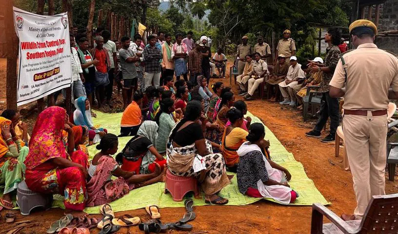 WCCB holds awareness drive against poaching in Cherla Range
