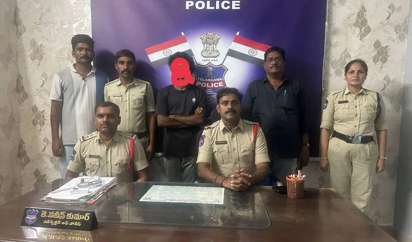  Youngster arrested for murdering father, burning body in Mancherial